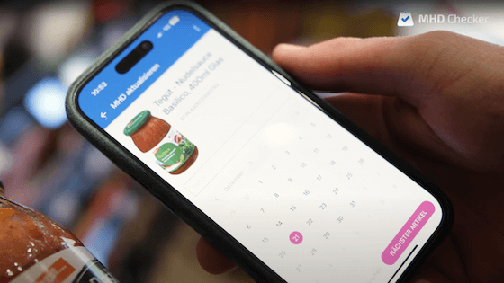 App im Einsatz